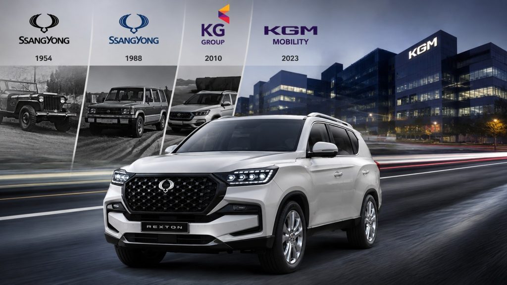 تاریخچه KGM؛ از سانگ یانگ تا KG Mobility