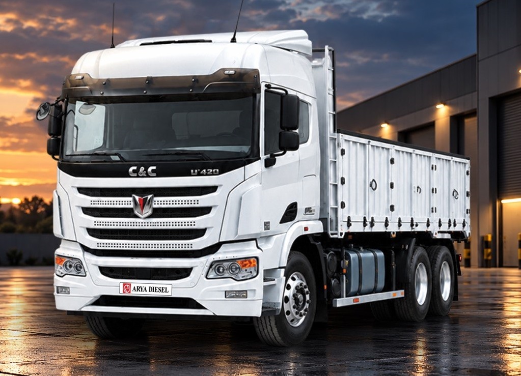 آغاز فروش اقساطی کامیون باری ۲۶ تن C&C آریا دیزل
